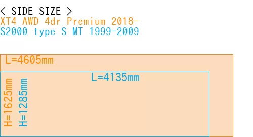 #XT4 AWD 4dr Premium 2018- + S2000 type S MT 1999-2009